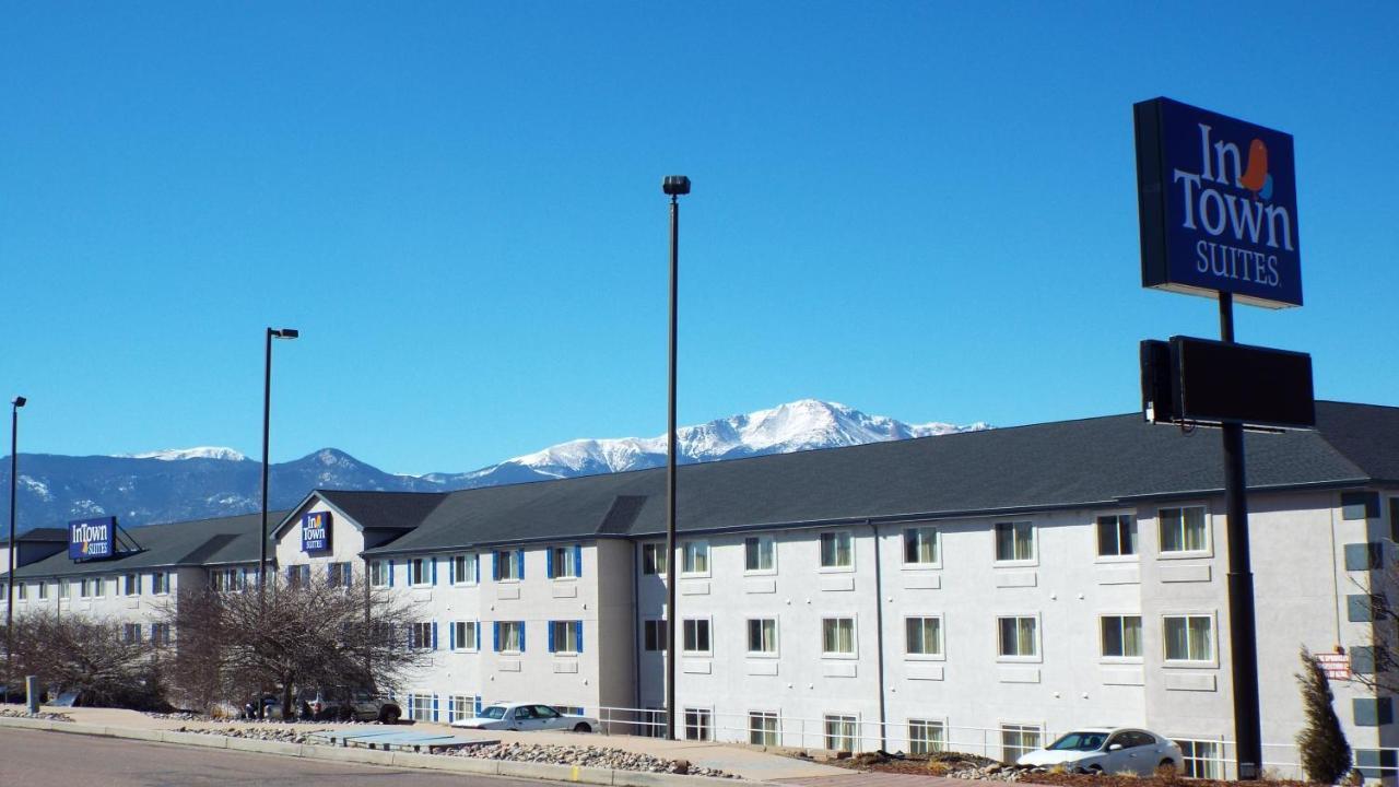 Intown Suites Extended Stay 科罗拉多斯普林斯 外观 照片