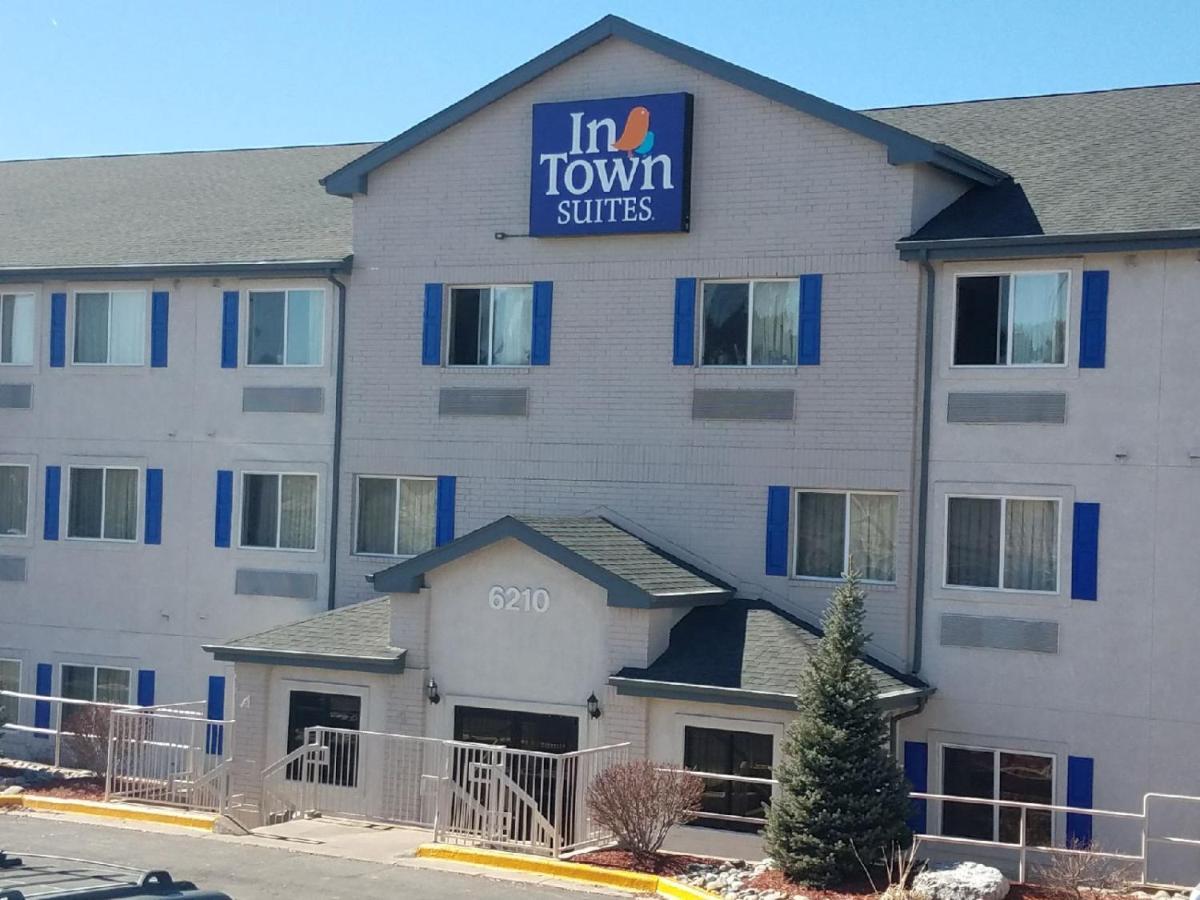 Intown Suites Extended Stay 科罗拉多斯普林斯 外观 照片